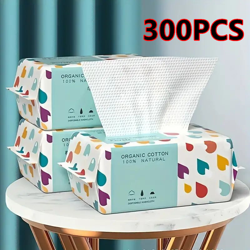 Skincare Only You - Serviettes jetables épaisses 100/300 pièces, 100%