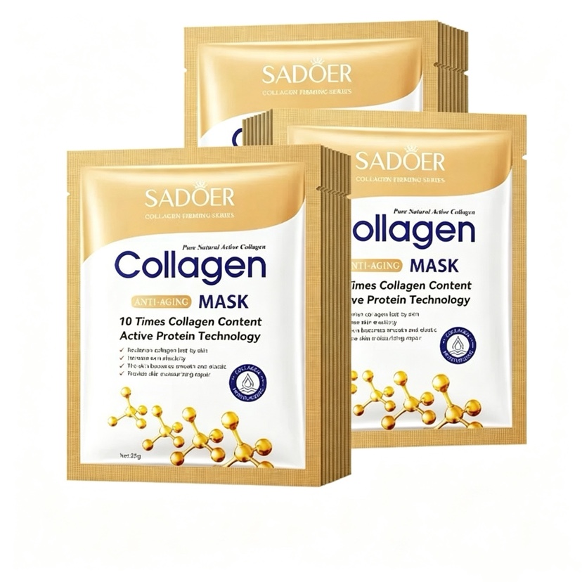 Skincare Omg - Masque facial coréen au collagène, raffermissant,