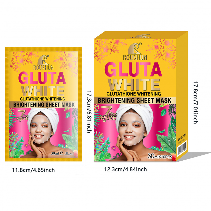 Masque facial Gluta White, soi - Skincare Omg avis et prix