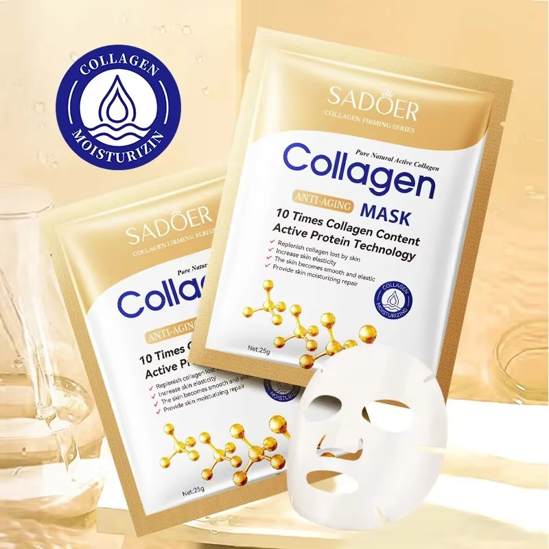 Masque facial coréen au collag - Skincare Omg avis et prix