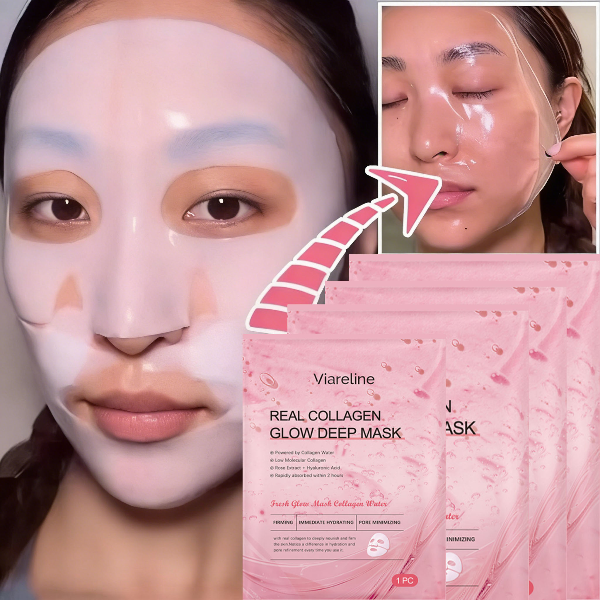 Masque de nuit au collagène, A - Skincare Omg avis et prix