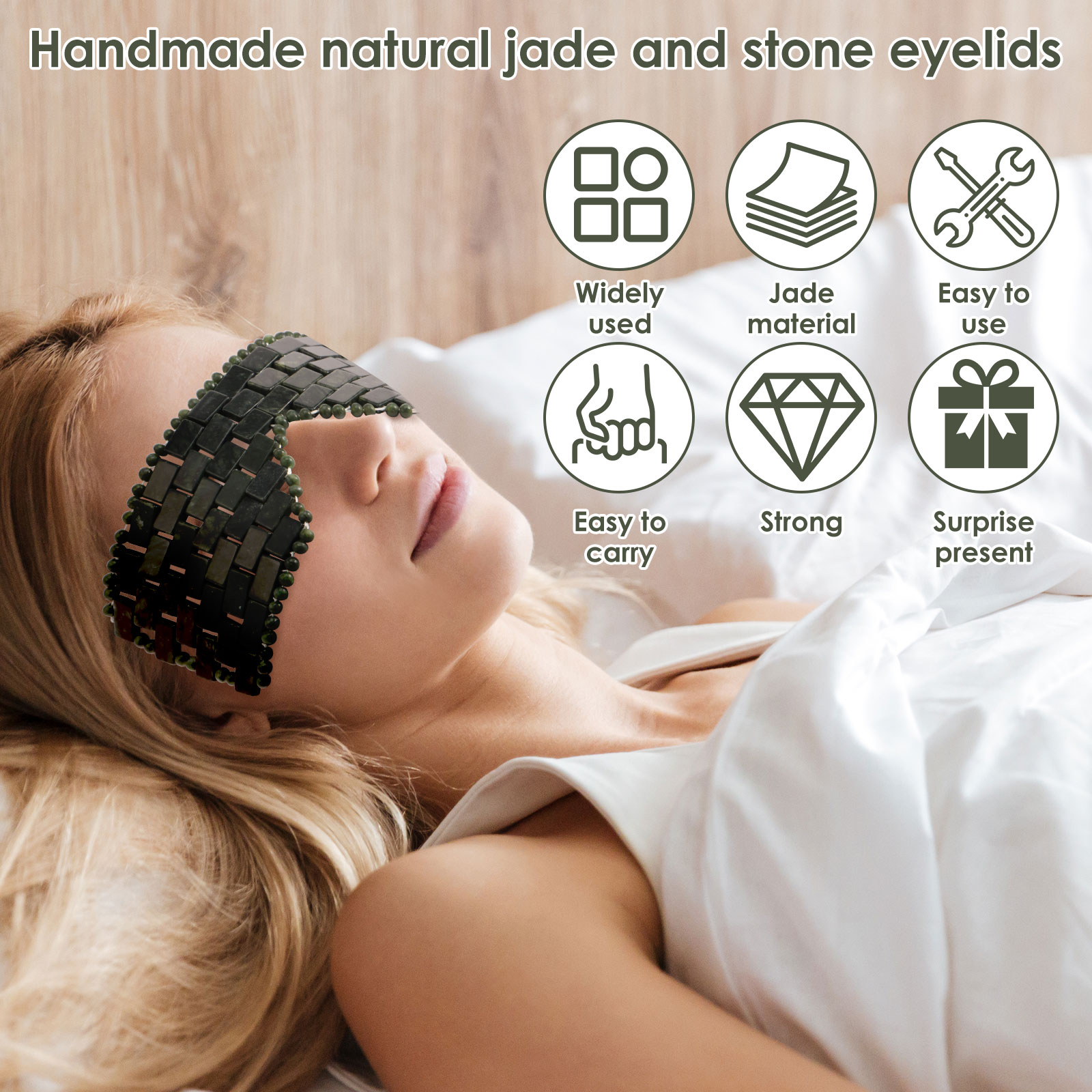 Masque pour les yeux en Jade P - Skincare Omg avis et prix