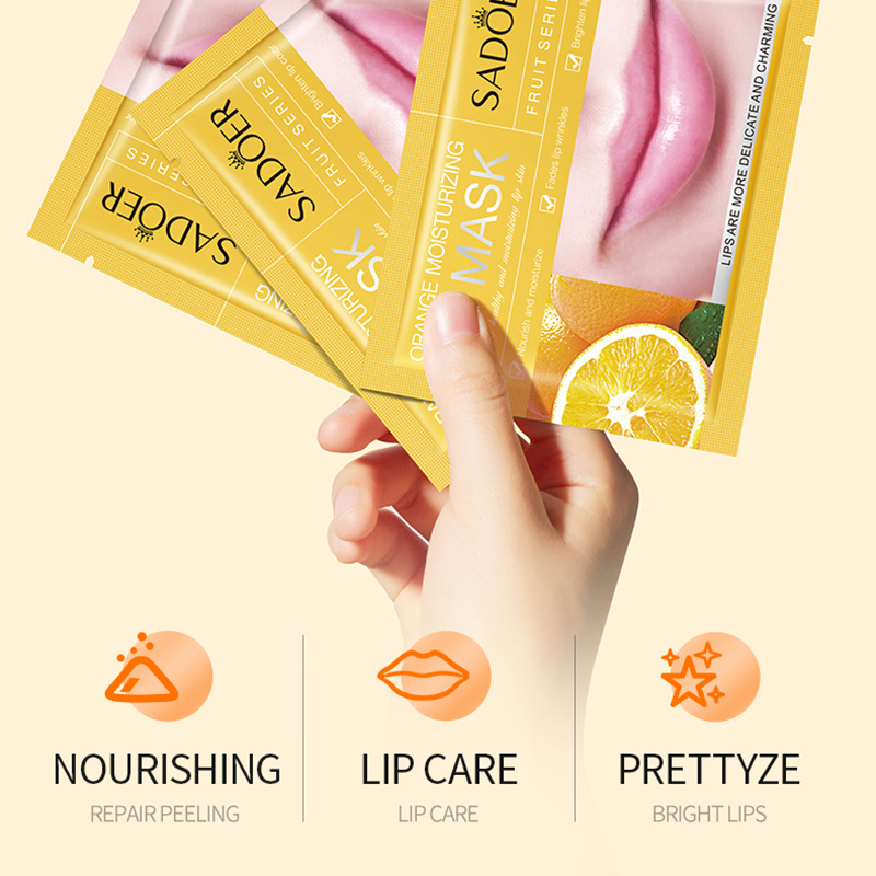 30 pièces Fruits masque à lèvr - Skincare Omg avis et prix