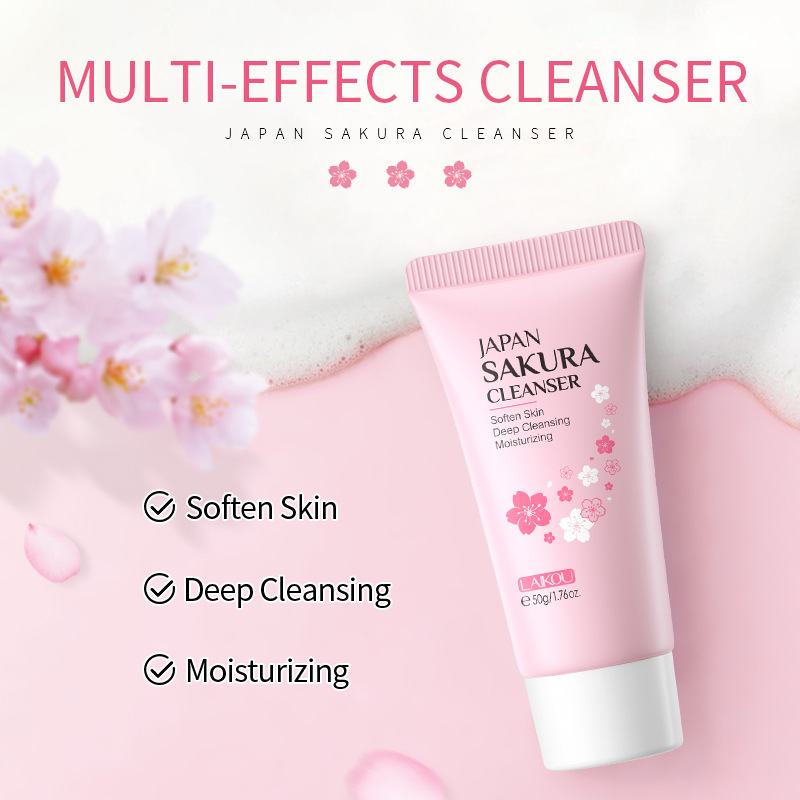 Sakura nettoyant pour le visag - Skincare Korea avis et prix